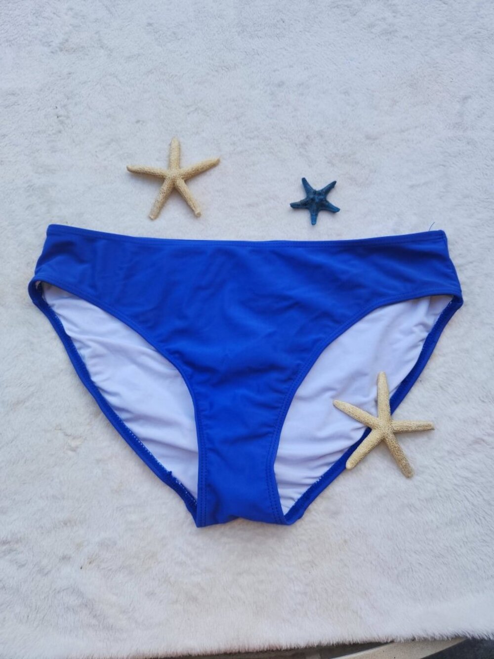 XL Women's Blue Bikini Bottom Bathing Suit Swimwear Beach Pool Sexy Swimming